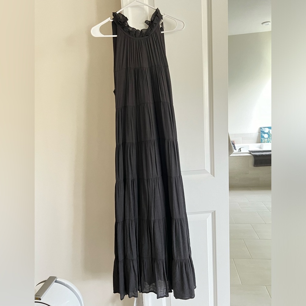 New, never worn. Black Tiered Maxi.